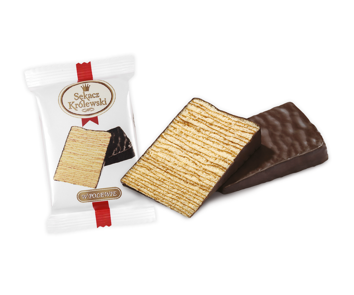 Königlicher Schichtkuchen in Glasur 55 g