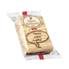 Sękacz Królewski 50 g w opakowaniu – nadruk na froncie – Teraz albo nigdy! – prezentacja produktu 1_3