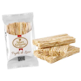 Sękacz Królewski – Frytki de Luxe 70 g bez opakowania i w opakowaniu – prezentacja produktu