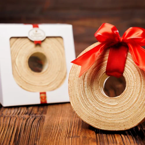 Königlicher Schichtkuchen (Baumkuchen) – Komposition für die Startseite 06